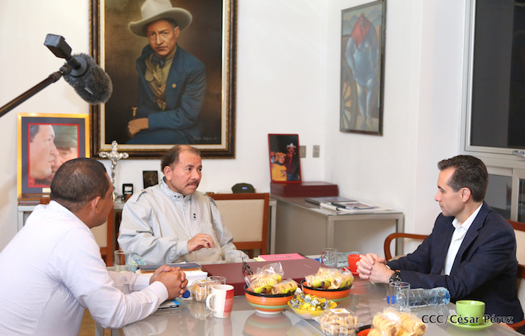 Presidente Daniel se re&uacute;ne con Jorge Familiar, Vicepresidente del Banco Mundial para Am&eacute;rica Latina y el Caribe